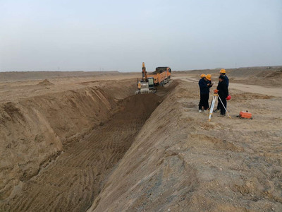 高臺縣山水河水庫工程于近日全面復工